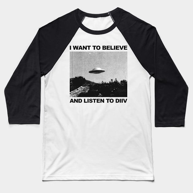 Listen to DIIV Baseball T-Shirt by Aprilskies